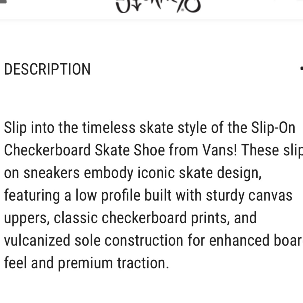 Vans Slip-On Checkerboard Skate Shoe - Picture 6 of 7